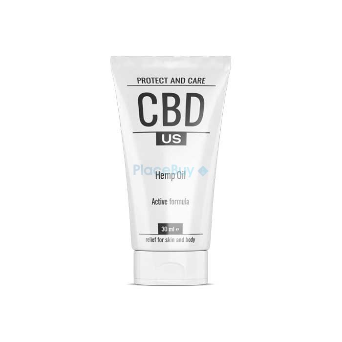 CBDus creme com base no componente cbd da moda para restaurar as articulações