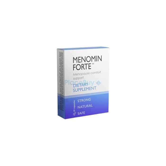 Menomin Forte capsule pentru ameliorarea simptomelor menopauzei