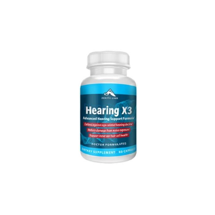 Hearing X3 capsules for improving hearing