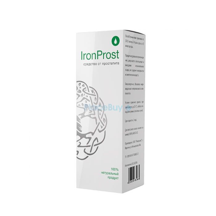 IronProst drops from prostatitis