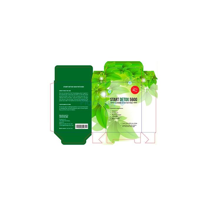 Start Detox 5600 patches para toxinas