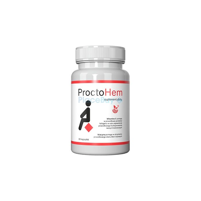 ProctoHem capsules pour les hémorroïdes