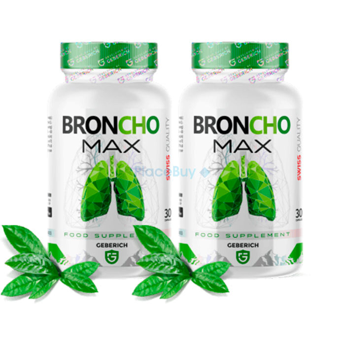 BronchoMax capsules that help thin thick bronchial secretions